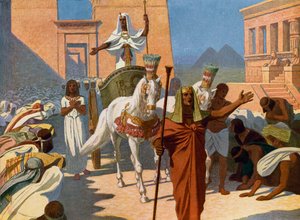 Josef som vesir av Egypten